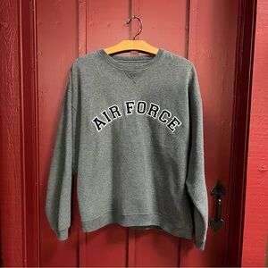 Air Force Gear For Sports Big Cotton Gray Sweatshirt